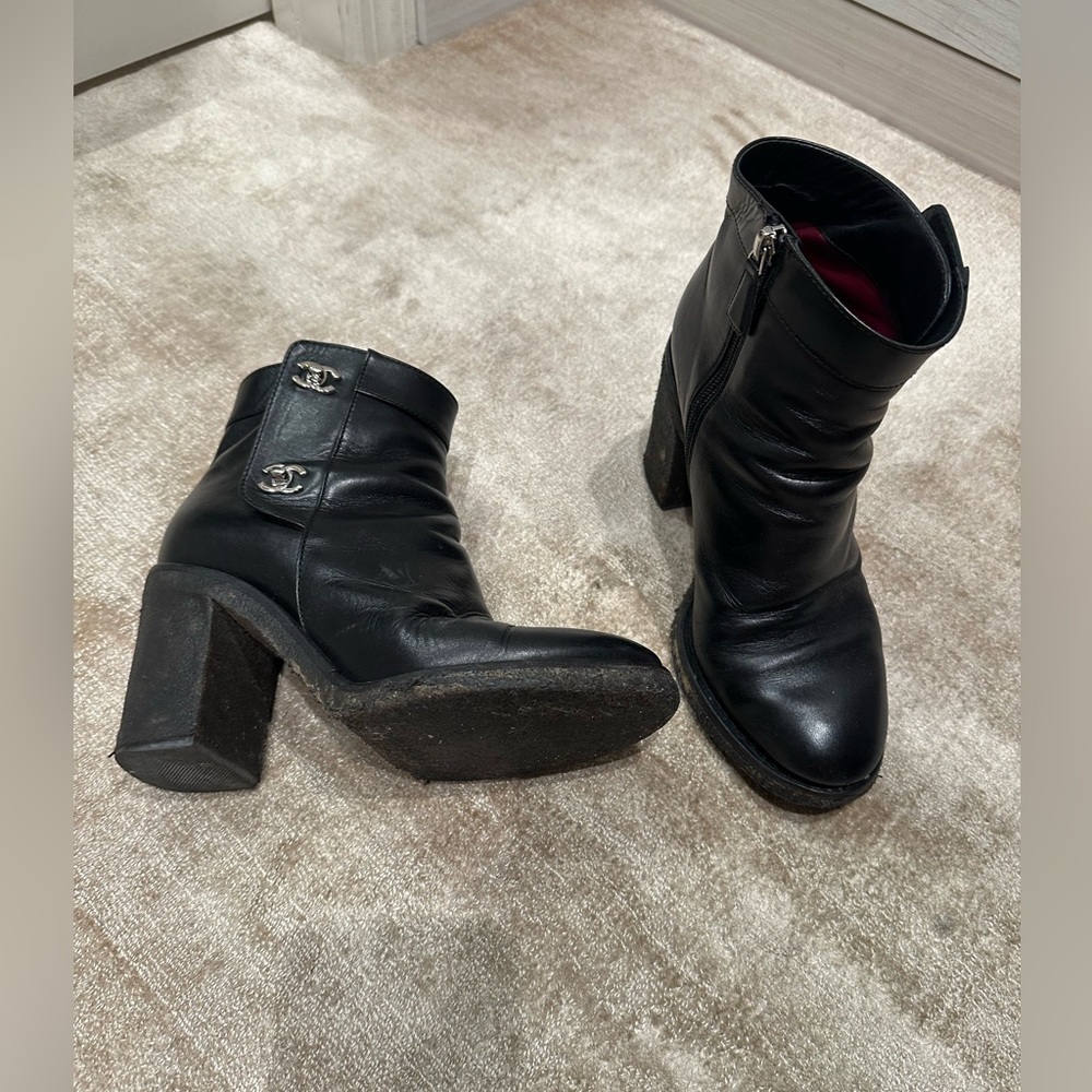 Chanel Boots black - Picture 9 of 13